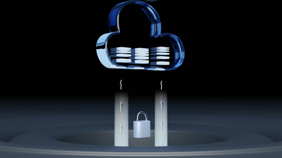 Cloud security lock illustration representing risks from third-party Microsoft 365 app permissions